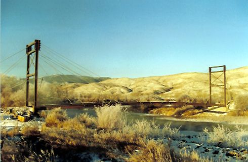 Meriwether Bridge at 16 below zero.