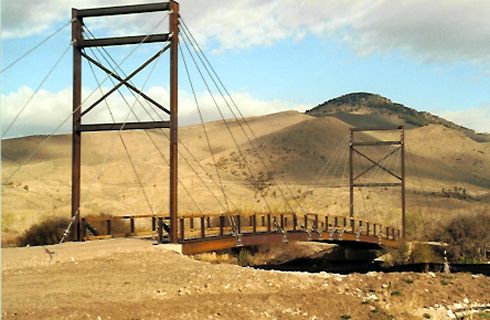 Meriwether Bridge from the east.